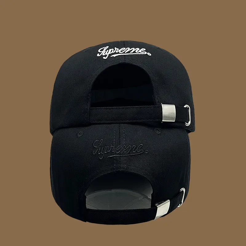 Baseballkappen für Männer und Frauen mit großem Kopf, XXL, Übergröße, hohe Krone, verstellbar, einfarbig, solide Snapback-Hüte, 56–60 cm, 60–65 cm – Detail 7