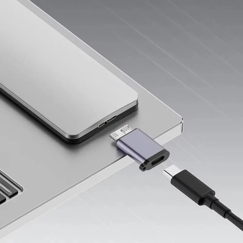 USB3.0 Micro B Adapter Male To Type C High Speed Type C Female Adapter Data Transfer Compact Type-C USB3.0 Micro B Connector