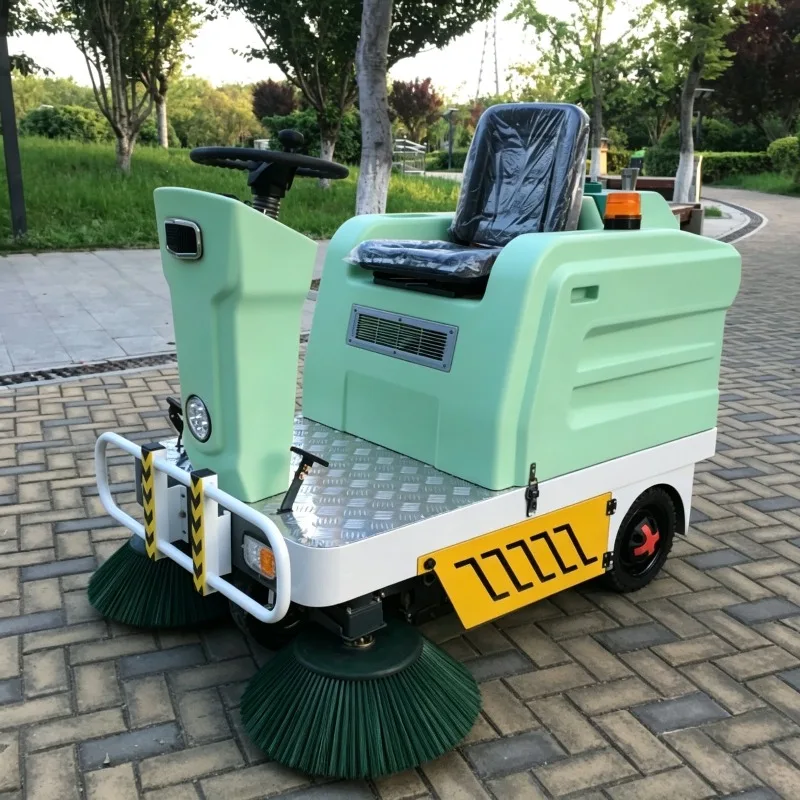 Hot Sale Industrial Electric Road Sweeper Car-Ride On Street Cleaner For Urban Cleaning New Condition Street Sweepering Machine
