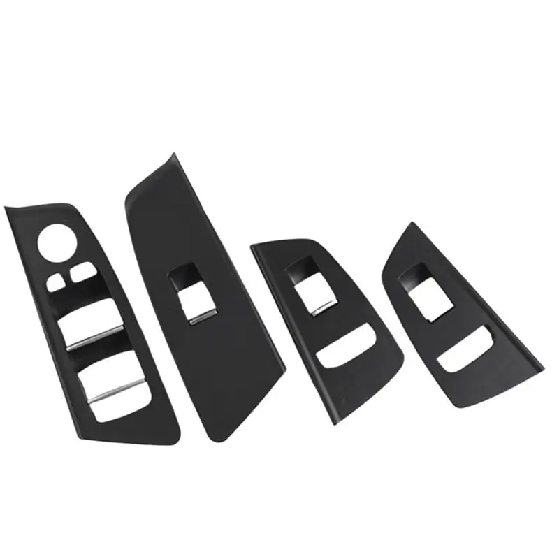 

A64P-Car Interior Door Window Lifting Switch Button Panel Trim Cover For BMW 5 Series G30 2018-2022 Interior Accessories