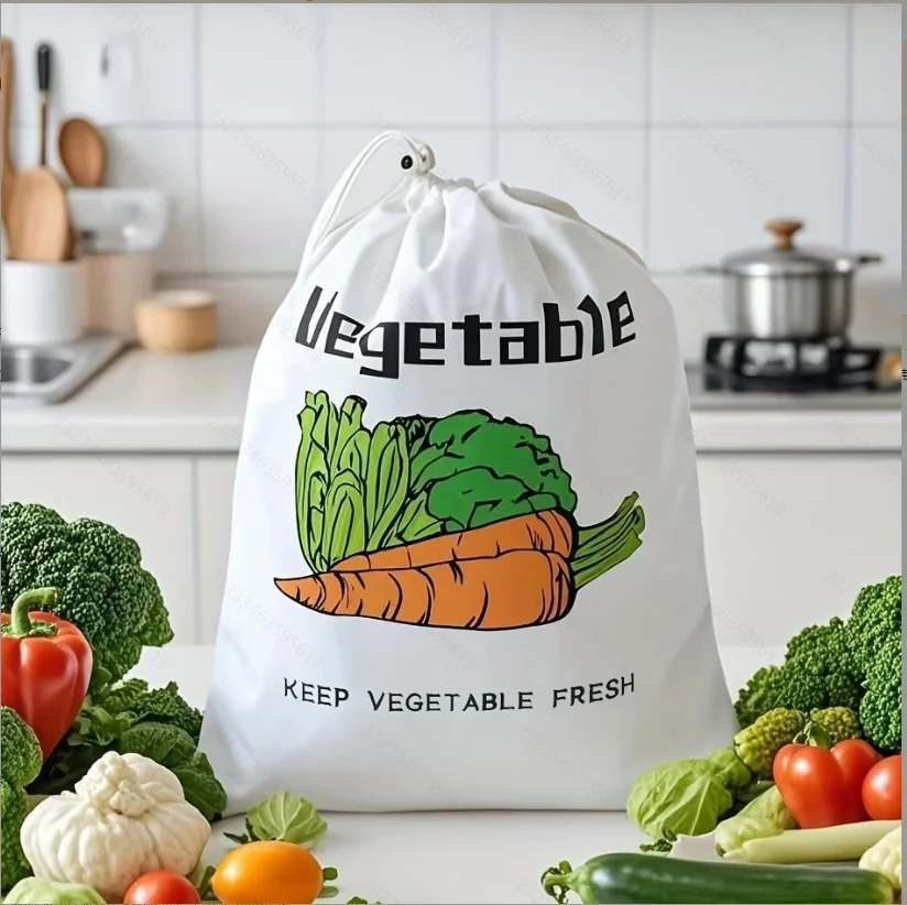 Storage Bag for Insulation, Miscellaneous Items, Vegetables, Fruits, Shopping Bags, Storage Bags, Lettuce, Bananas, Preservation