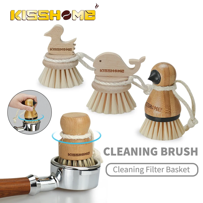 Coffee Grinder Brush Espresso Machine Brush Filter Basket Cleaning Brushes Cafe Powder Dusting Tools Barista Coffee Accessories