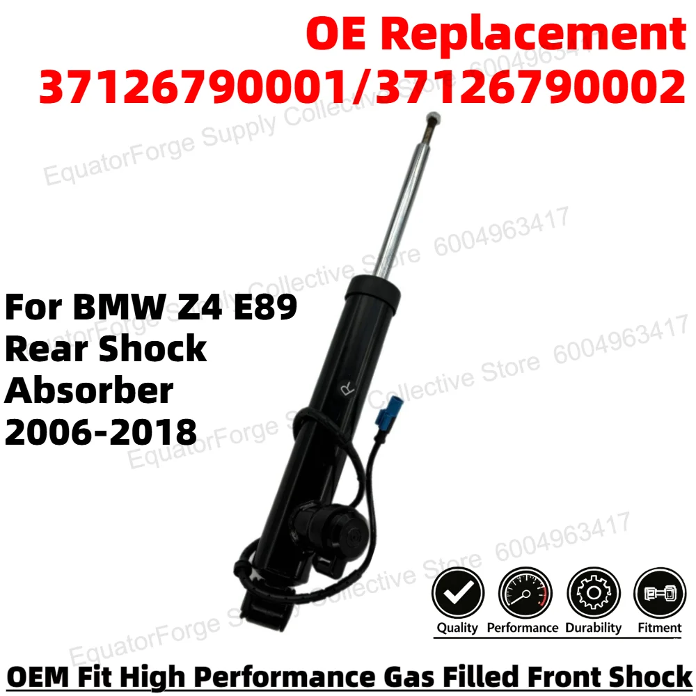 

Comfortable Direct Fit High Stability Premium Durable Rear Shock Absorber for BMW Z4 E89 OE Number 37126790001/37126790002