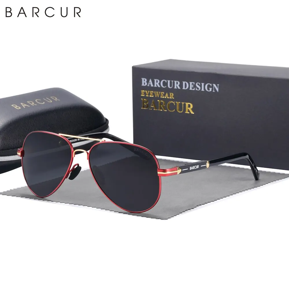 Barcur Pilot Sunglasses 7