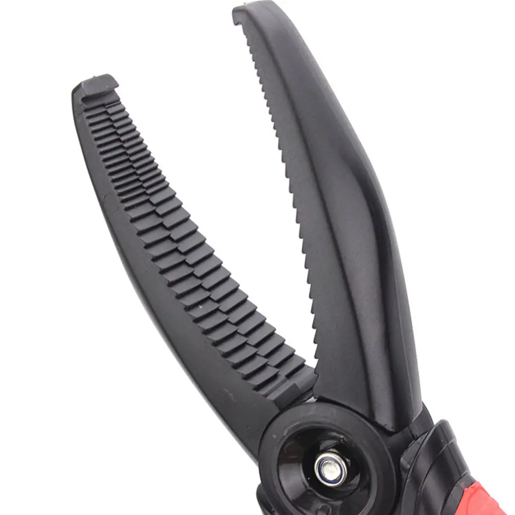 

Professional ABS Rubber Lip Gripper Fishing Tackle Non-Slip Handle Design Fish Controller for Secure Fish Handling Red