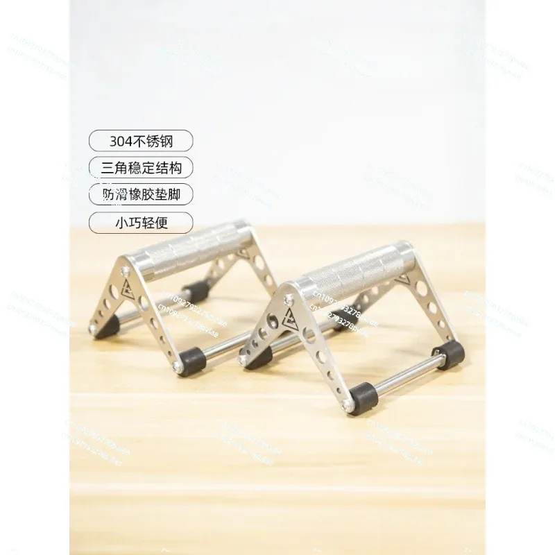 

Кронштейн для отжиманий из нержавеющей стали, вспомогательная тренировка, русская опорная рама, тренировка мышц груди, домашнее оборудование для фитнеса