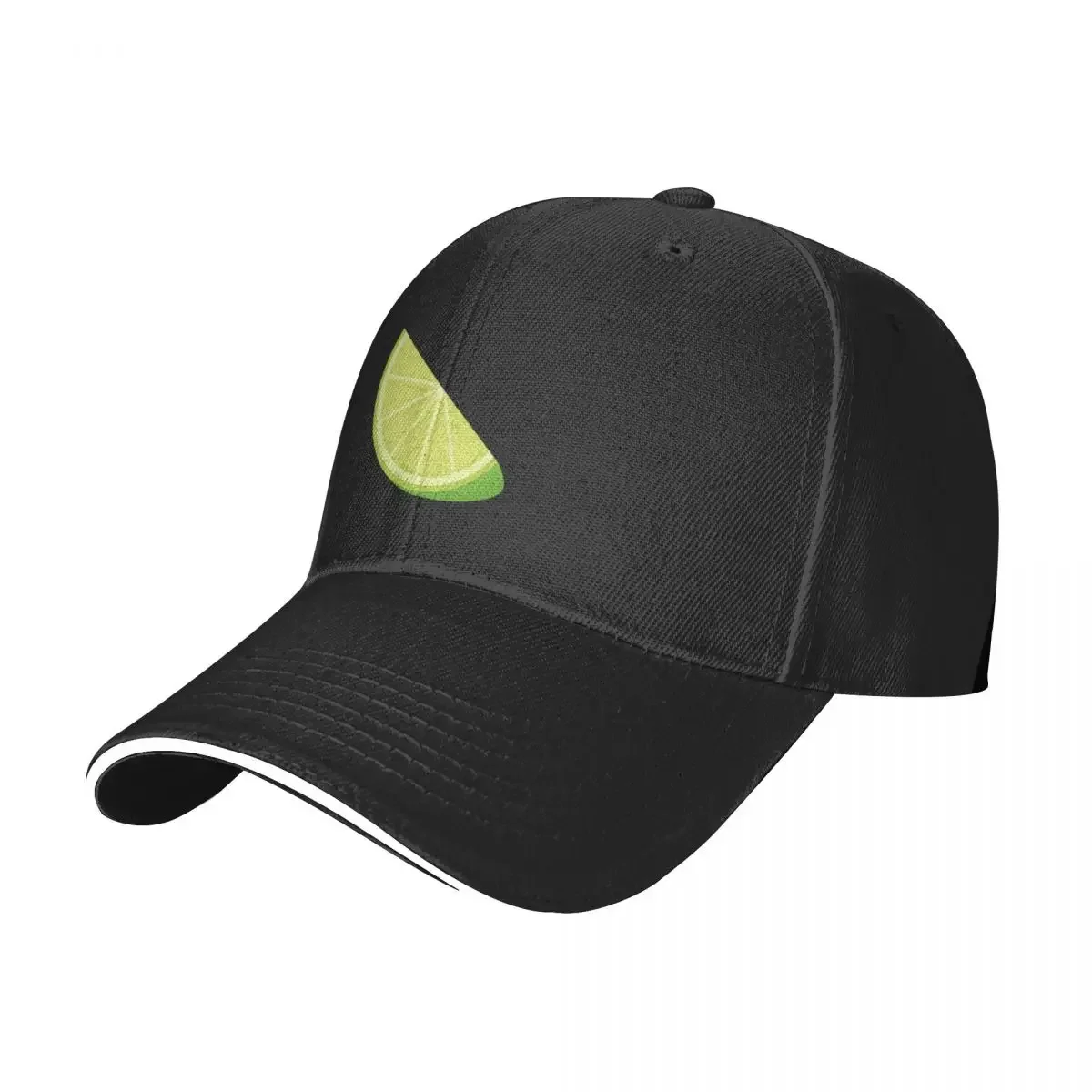 Lime Slice Baseball Cap Hip Hop black Golf Wear Men Women's