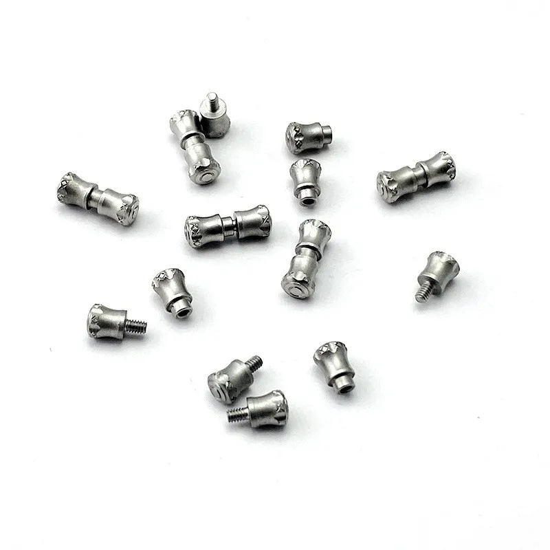 1PCS Fitting DIY Thumb Stud Folding Knife Stainless Steel Screw for Push Knife Screw Rivet DIY