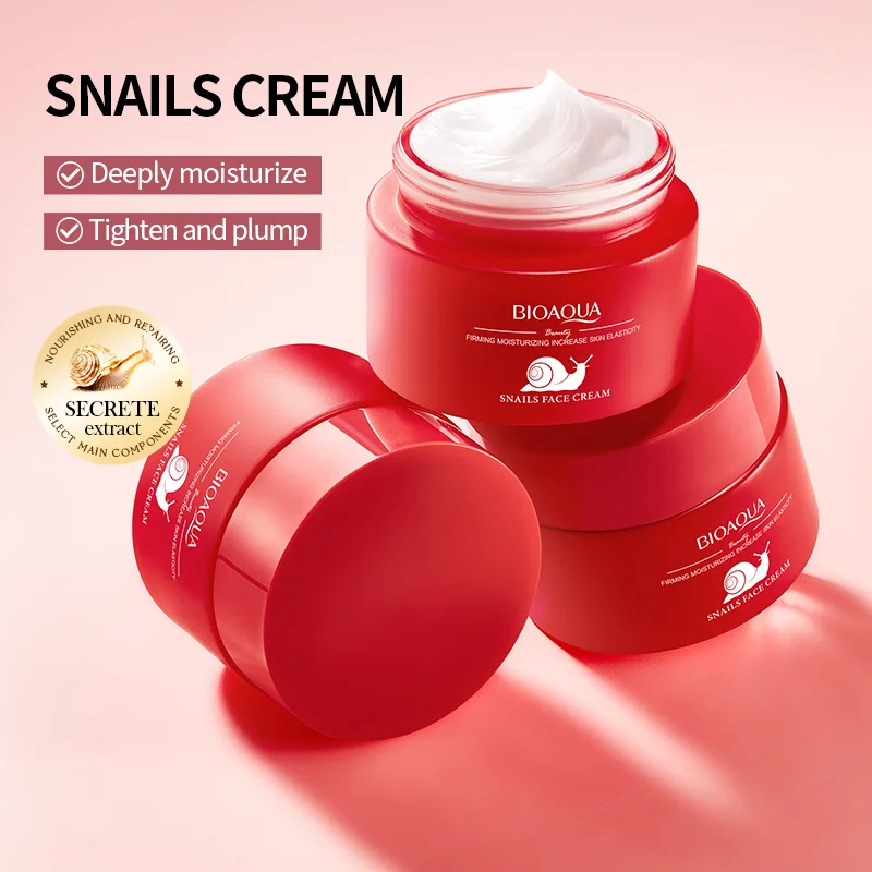 Snail Essence Face Cream Beauty Health Moisturizing Firming Facial Skin Care Creams Brightening Face Creams for Face