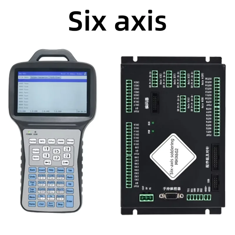6-Axis Automated Soldering Motion Control System Supports Multiple Machine Types Customizable Touch Screen Motion Controller