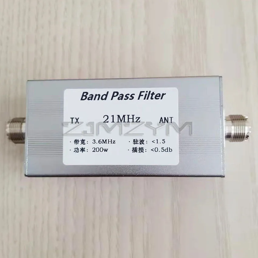 Kurzwellen-Bandpassfilter (BPF) mit hoher Isolation 7MHz 14MHz 18MHz 21MHz 24MHz 27,5MHz 28MHz Anti-Interferenz Sensibilitätssteigerung – Detail 7