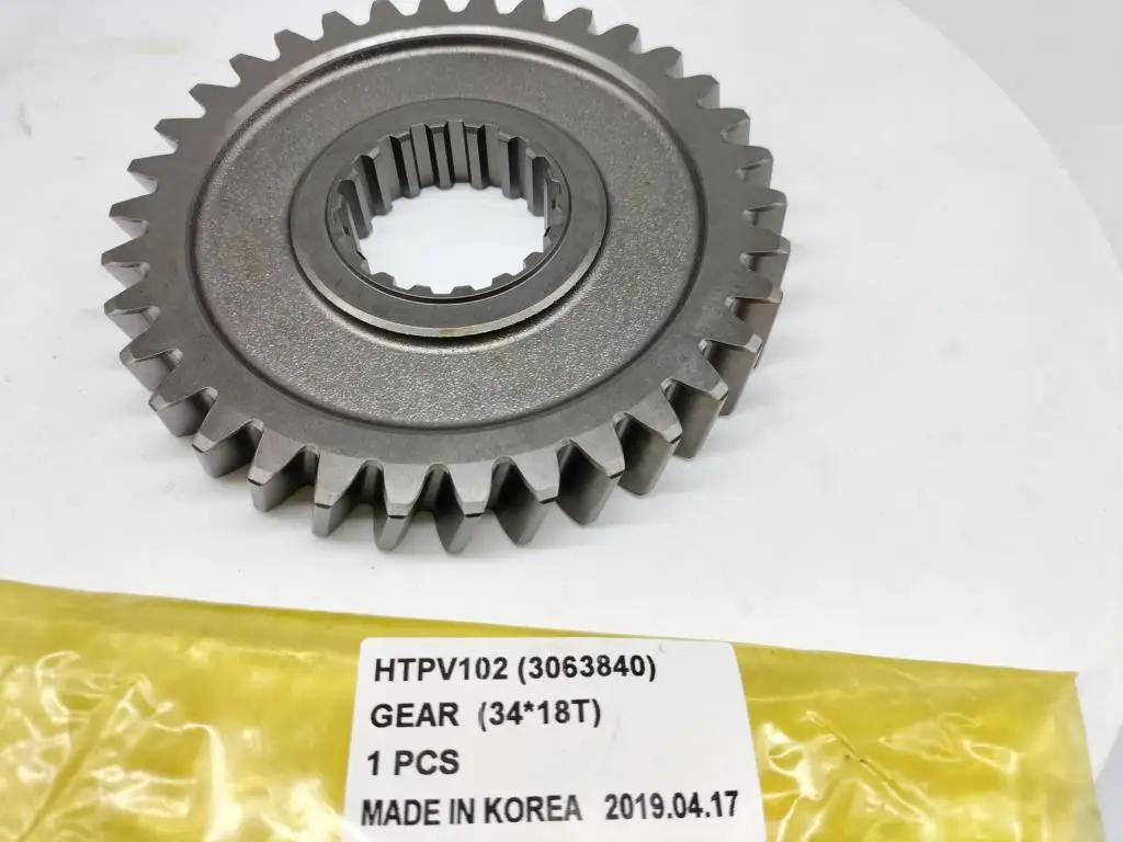 Excavator Pump Gear HPV102 Pilot Gear 3063840 gear pump