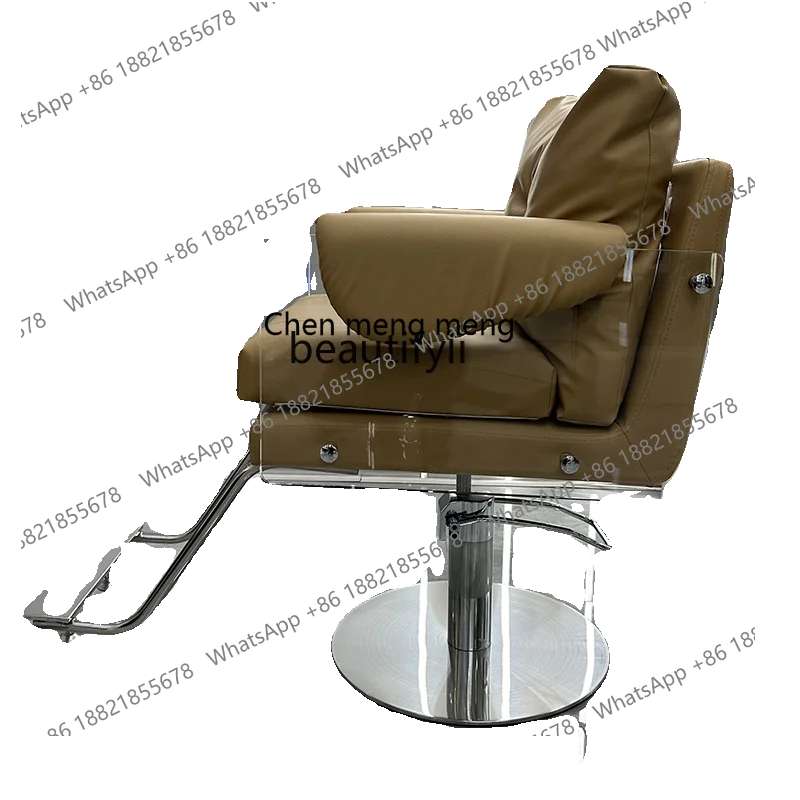 New Salon Chair for Hair Salon Japanese Style Spinning Lift Barber Chair Fashion Shop Barber Shop Hair Cutting Chair