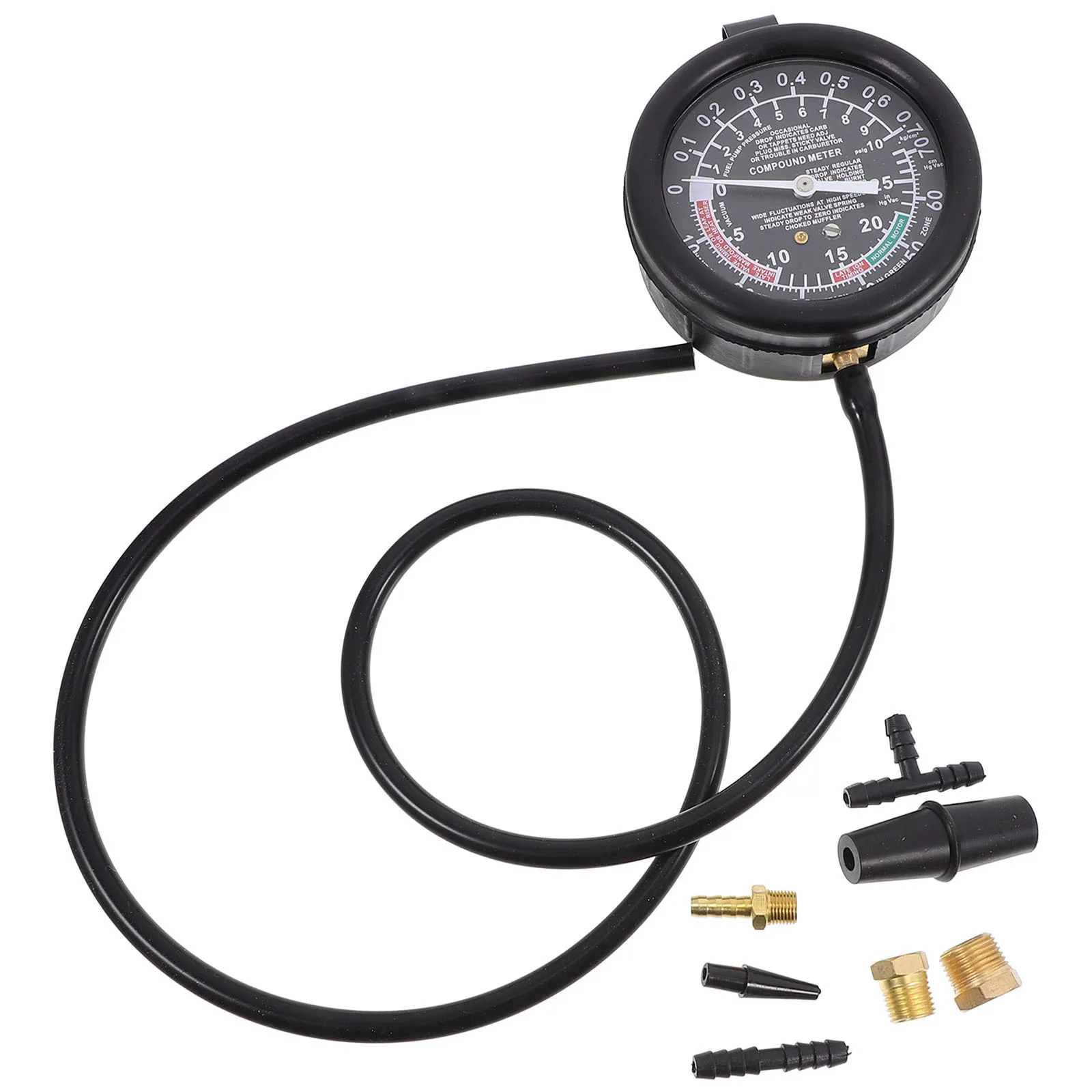 Vacuümdrukmeter voor oliepomptest Lage oliewaarschuwing Geschikte dieselmotor diagnostische toolkit Automatische druk