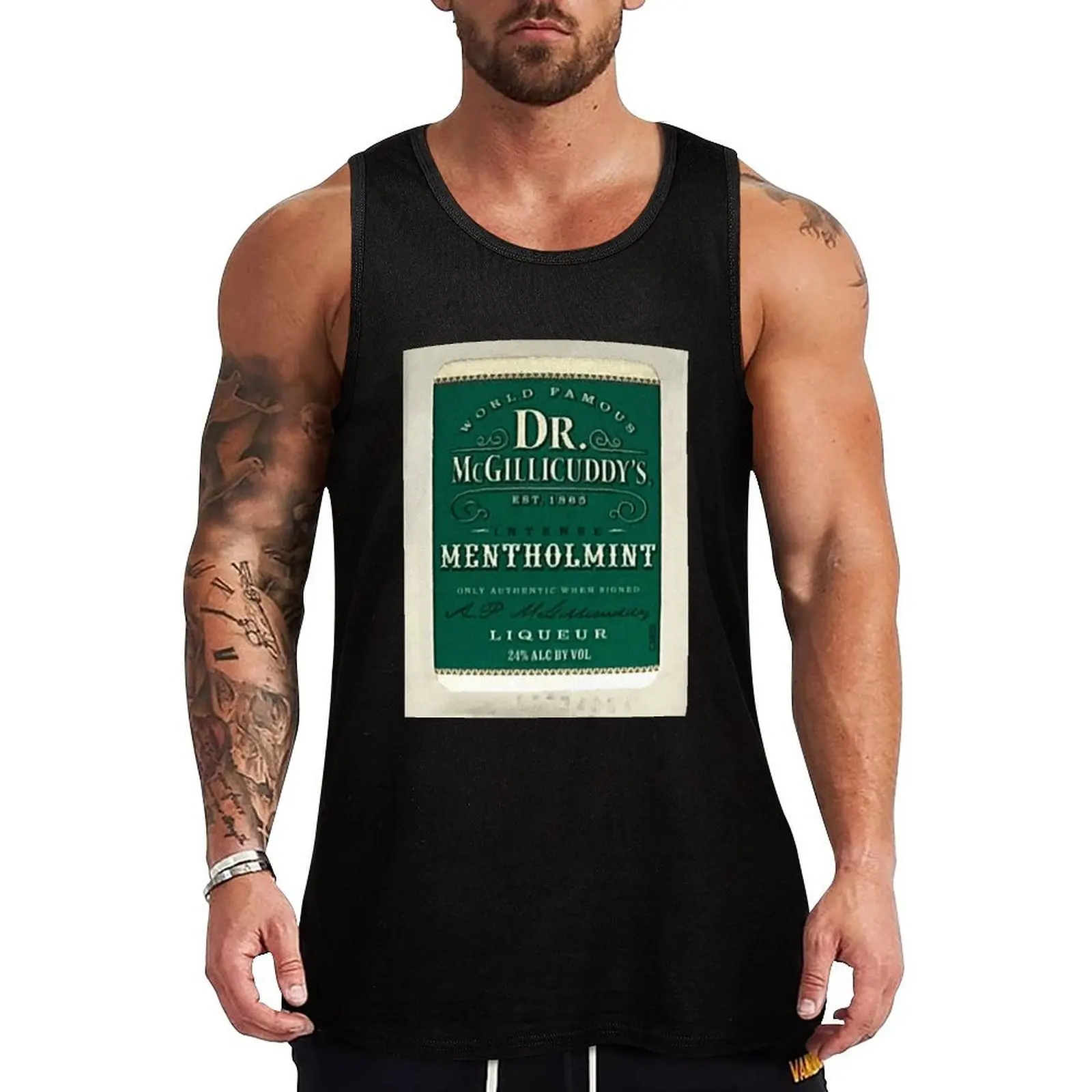

Dr. McGillicuddys Tank Top Rugged Tank Top Workwear Casual Sleeveless Shirt