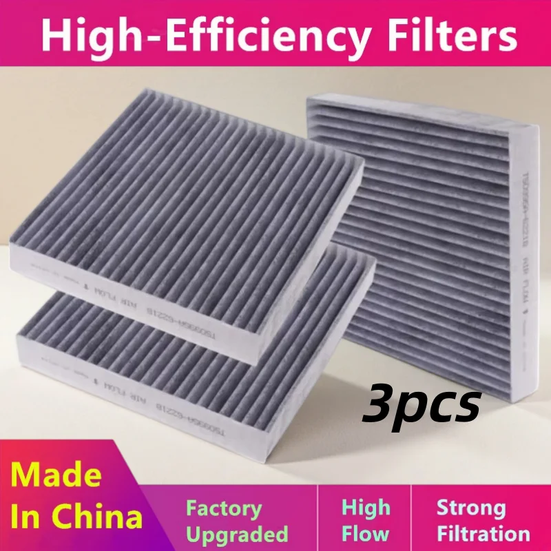 

3pcs/For Honda Costo Jed Sprui, Civic Accord Cabin Air Filter/ Auto Parts