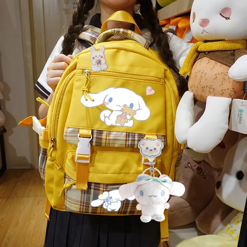 New Kawaii Sanrio Backpacks Mochilas Aestethic Cinnamoroll Backpacks For Toys Anime Bag High Quality Good Looking