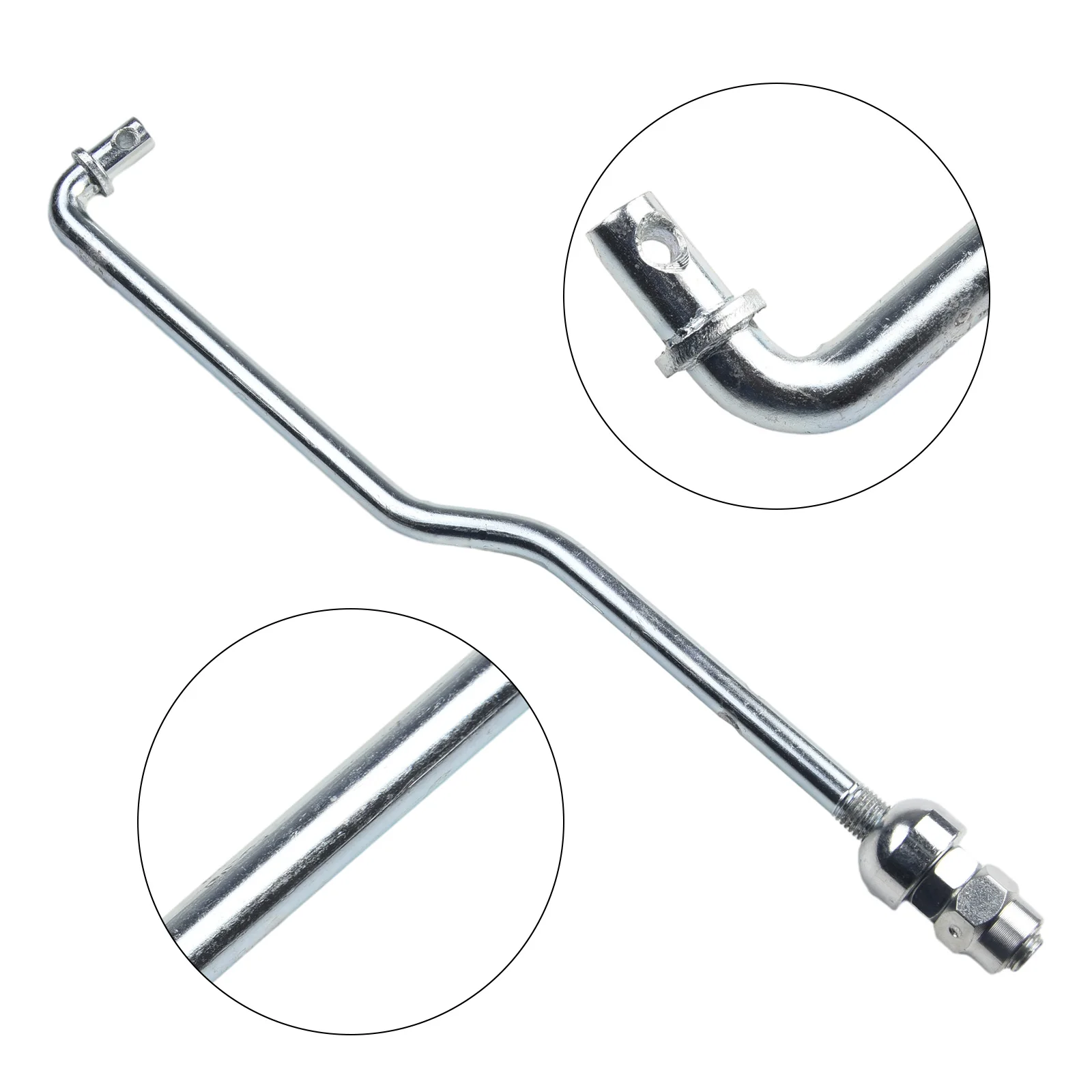 For Craftsman Lawn Tractor Front Deck Lift Link with Nuts Replacement Part 195270 532195270 Suitable for Deck Lift Repair