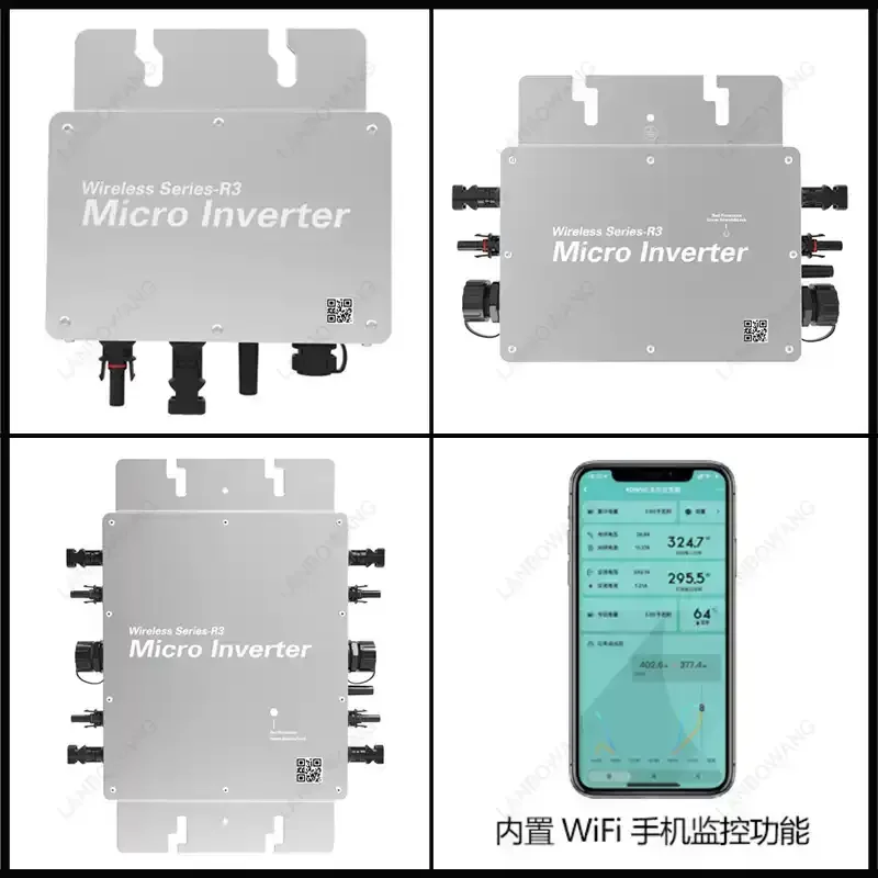 WVC-800W Solar Micro Grid-connected Inverter Single Phase Built-in MPPT