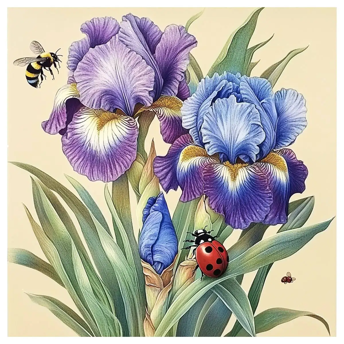 Iris 40X40Cm/15.74I… - image