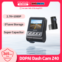 DDPAI Z40 Dash Cam Car Camera Recorder Sony IMX335 1944P HD Video GPS Tracking 360 Rotation Wifi DVR 24H Parking Protector