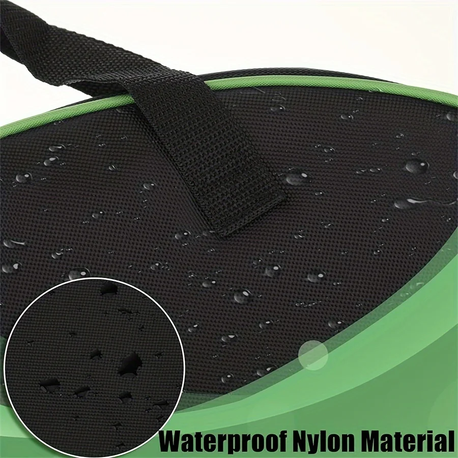 Waterproof Oxford cloth circular tool bag – portable hardware and car charging cable storage bag