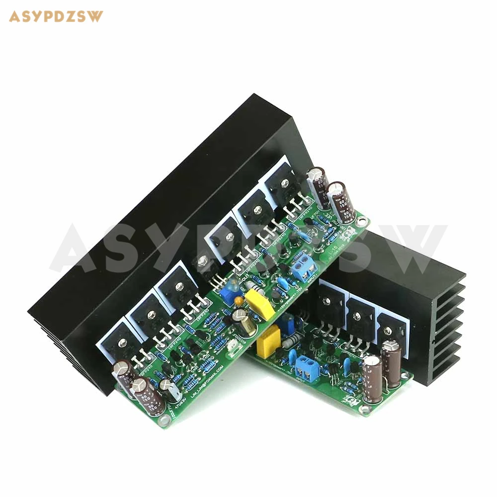 2 CH Stereo L-15 Power amplifier IRFP240 IRFP9240 FET Finished board With Heat sink