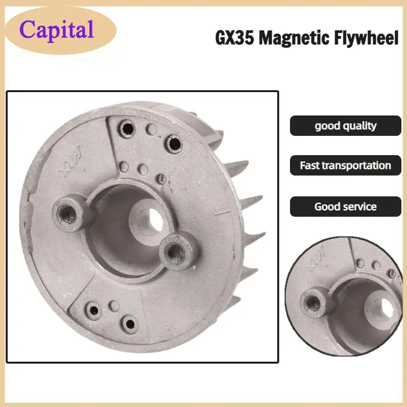 

440 3700 4200 - Replacement Part 61250014AR 44 Durable Engine Flywheel for Oleo-Mac SPARTA Series: 37 380 420 38 42 3800