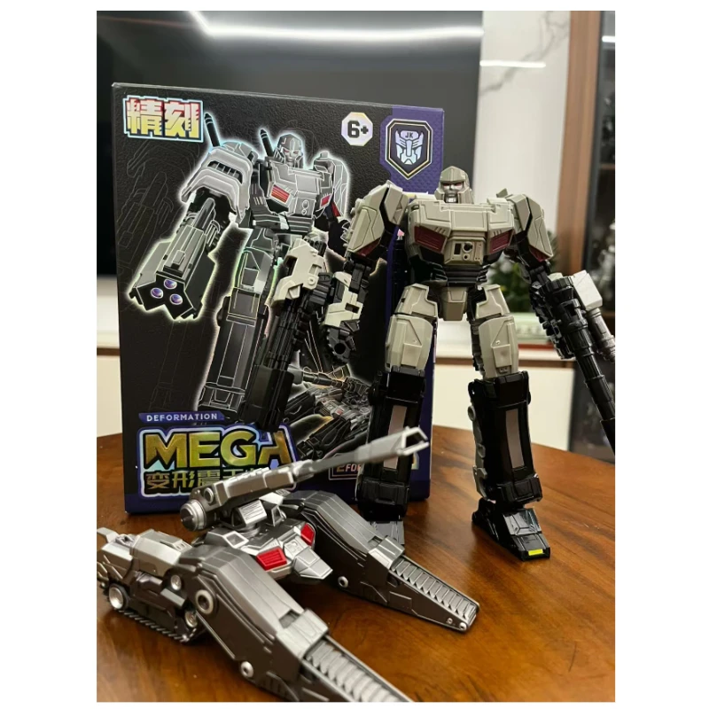 Spot caja original Transformer Megatron figuras de acción decoración de estudio figura coleccionar adornos juguetes clásicos regalos de vacaciones