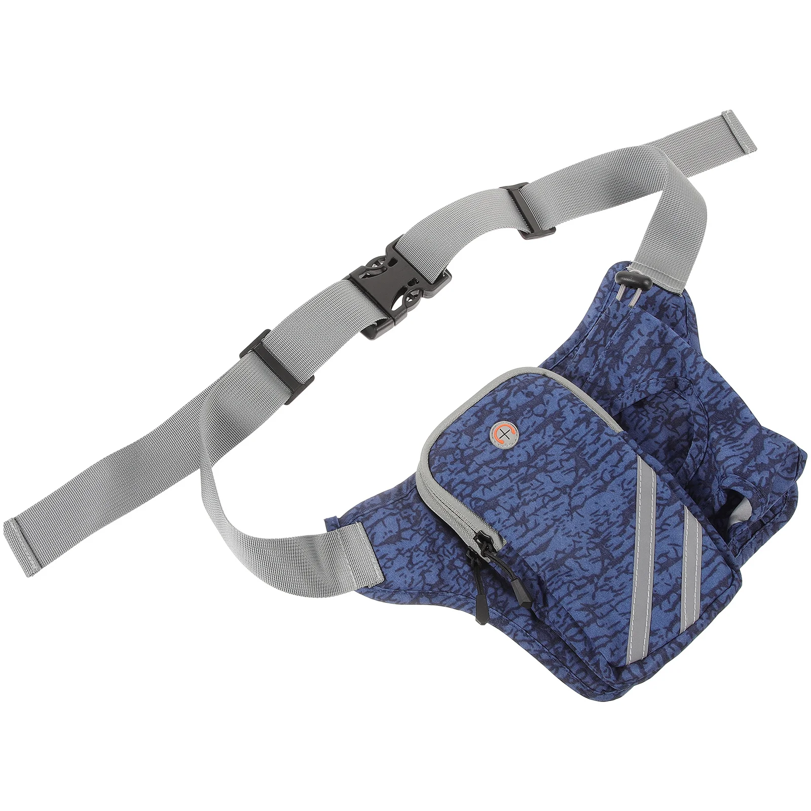 

Running Mountaineering Waist Bag Blue Unisex Lightweight Adjustable Belt Outdoor Travel Jogging Sports Fanny Pack Bottle