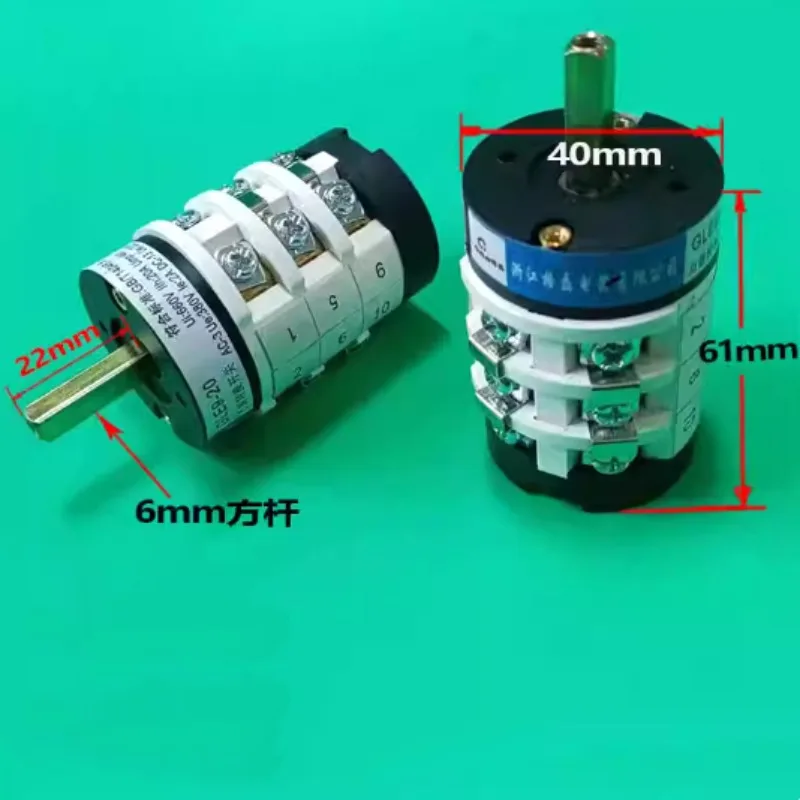 

Fie для машины для удаления пожарных/лео/шин 220/380, переключатель преобразования мощности, 20 А, переключатель прямого и обратного хода