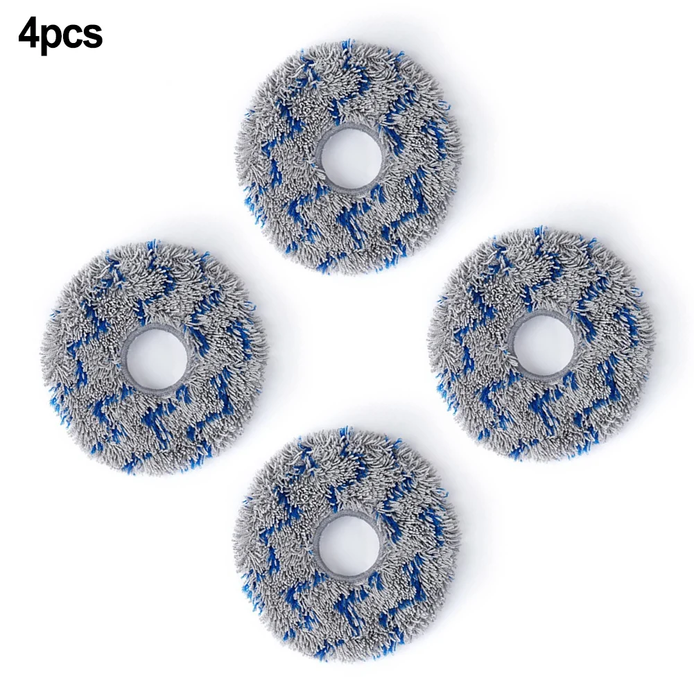 4PCS Vacuum Cleaner Mop Cloth Rag Pad For Ecovacs Deebot X1 TURBO OMNI Vacuum Cleaner Parts Accessories