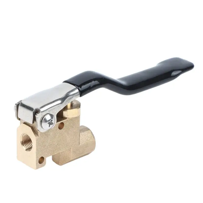 New Steam Engine Control Valve High Pressure Cleaner Control Copper Valve Water Flow Control Switch Brass Pressure Valve Copper
