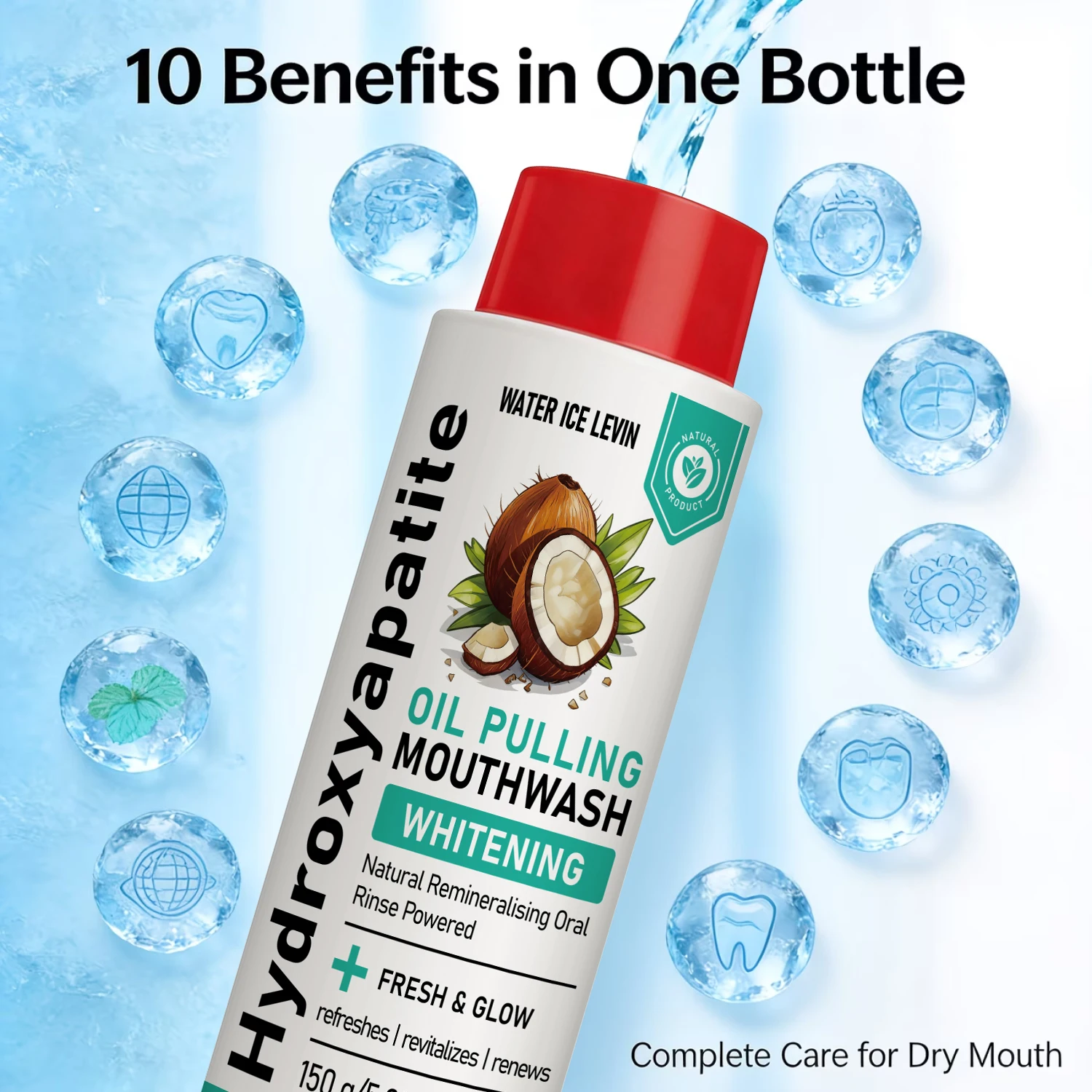 Collutorio all'Idrossiapatite  - Teeth Whitening Oil Pulling recensione e prezzo
