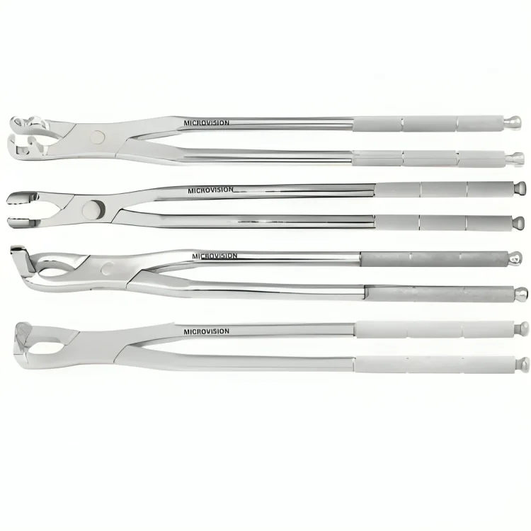 New Arrival Premium Quality 19\" German Stainless Steel Horse Dental Molar Forceps Equine Dental Instrument Set