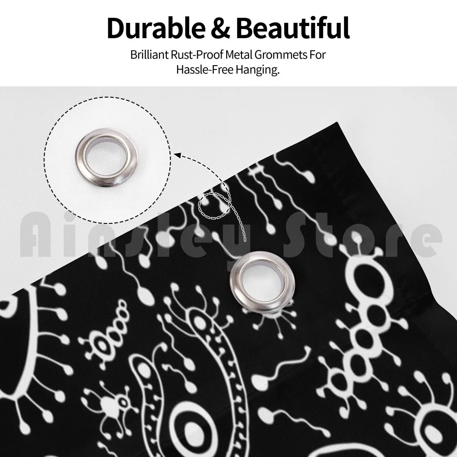 Flag Car Flag Doodle Illustration Microscope. Microbes Under A Microscope. Hand Drawn Microscope And Microbes. Hat