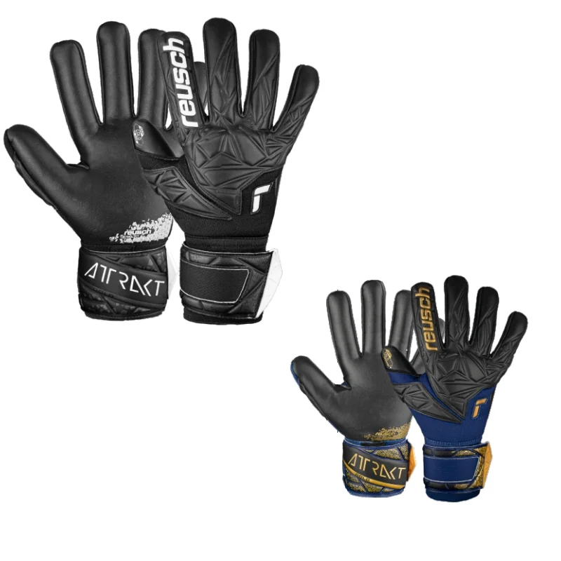 Guantes de Portero Profesions Reusch Gold Inner Stitch para Hombre, Calidad Avanzada sin Protección para los Dedos, Equipa...
