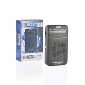 Roxy RXY-140 FM Mobile Radio Dialog, music,news, sports and quality material, hunting, camping,home, school, Car, hotel, restaur