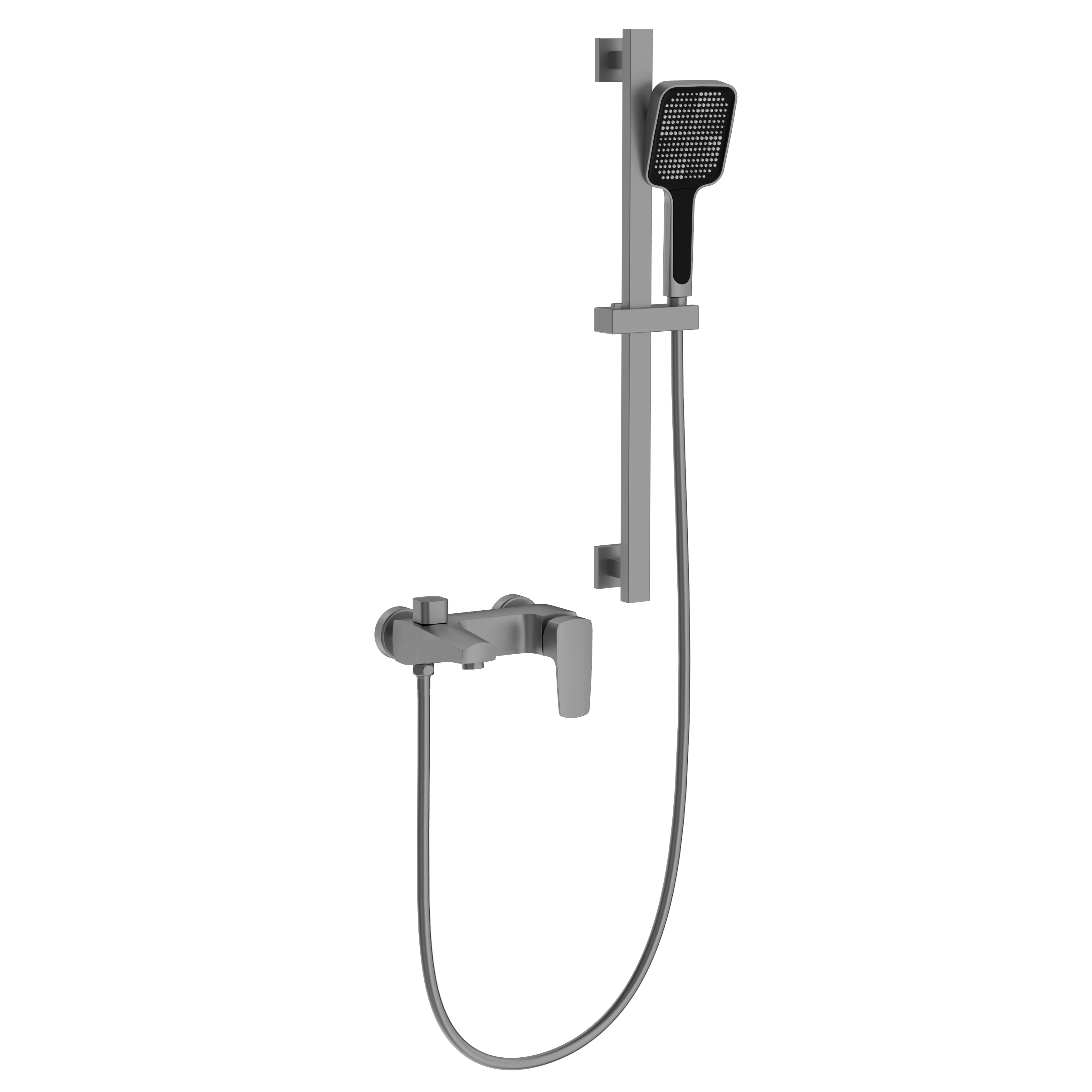 Home Bathroom Faucets - # Conjunto de Chuveiro Cromado de