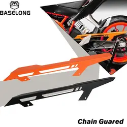 Motorcycle Aluminum Chain Guard Cover Protector For KTM DUKE 390 2013 2014 2015 2016 2017 DUKE 125 2011-2017 DUKE 200 2012-2017