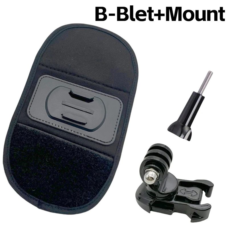 Description Picture 4 of item360° Rotate Camera Adjustable Holder With Backpack Shoulder Strap Belt Mount for GoPro Hero 13 12 11 10 9 DJI Action 5 Insta360