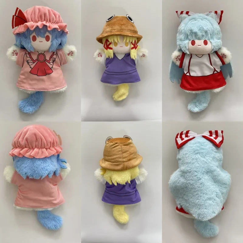 

Оригинальный проект аниме мультфильм Fujiwara No Mokou Remilia Scarlet персонаж игры плюшевая ручная кукла детский рождественский подарок
