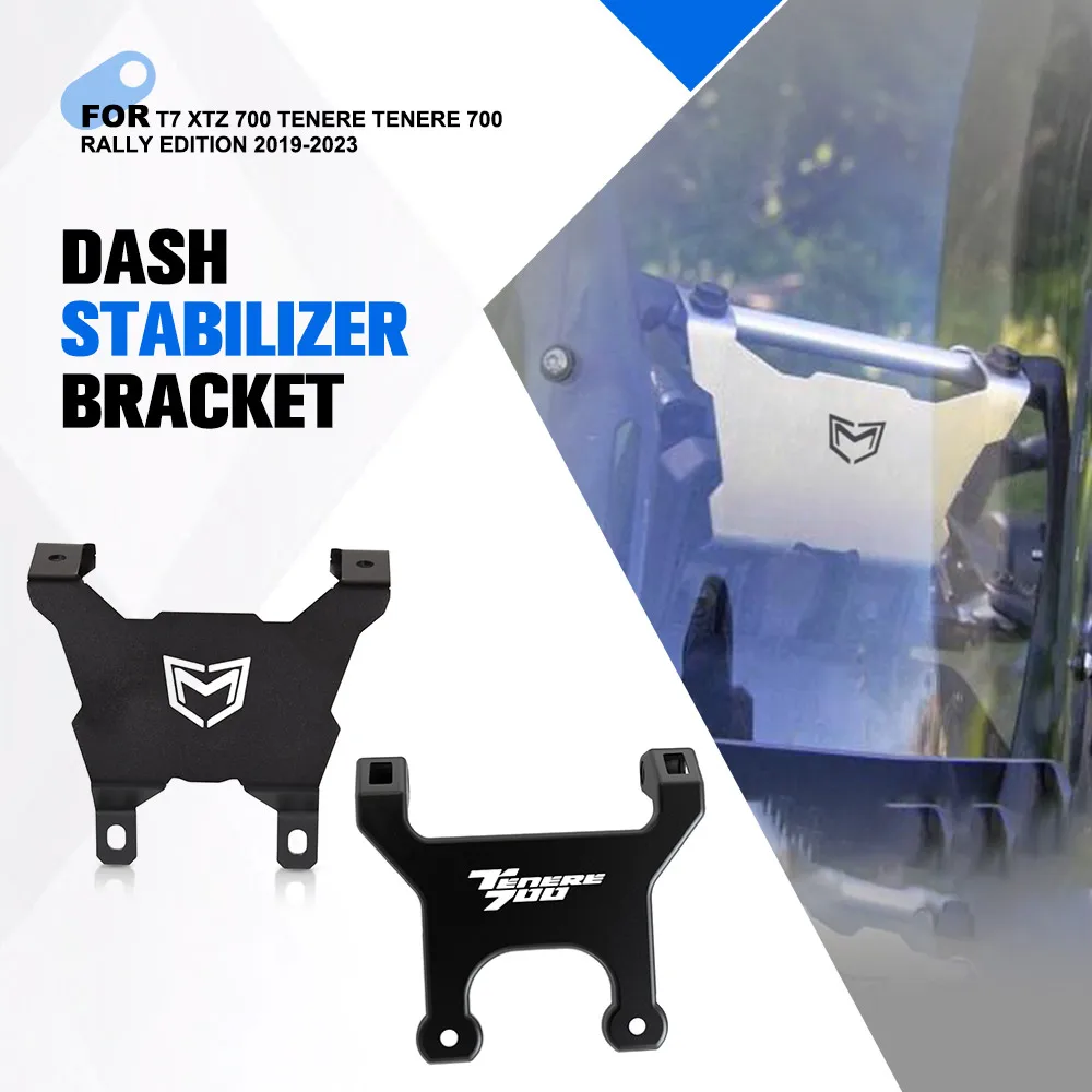 

FOR YAMAHA T7 XTZ 700 TENERE TENERE 700 RALLY EDITION 2019-2020-2021-2022-2023 Motorcycle Dash Stabilizer Anti Vibration Bracket