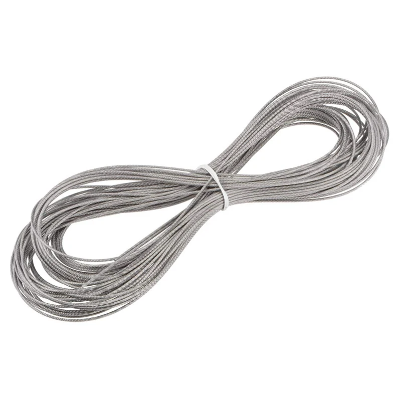 Imagem -04 - Peça 7*7 304 Diâmetro do Fio de 0.5 Mm3.0 mm Cabo Resistente Corda Fio de Jardim Kit de Rolo de Cerca de Fio de Trilhos Aço Inoxidável 1