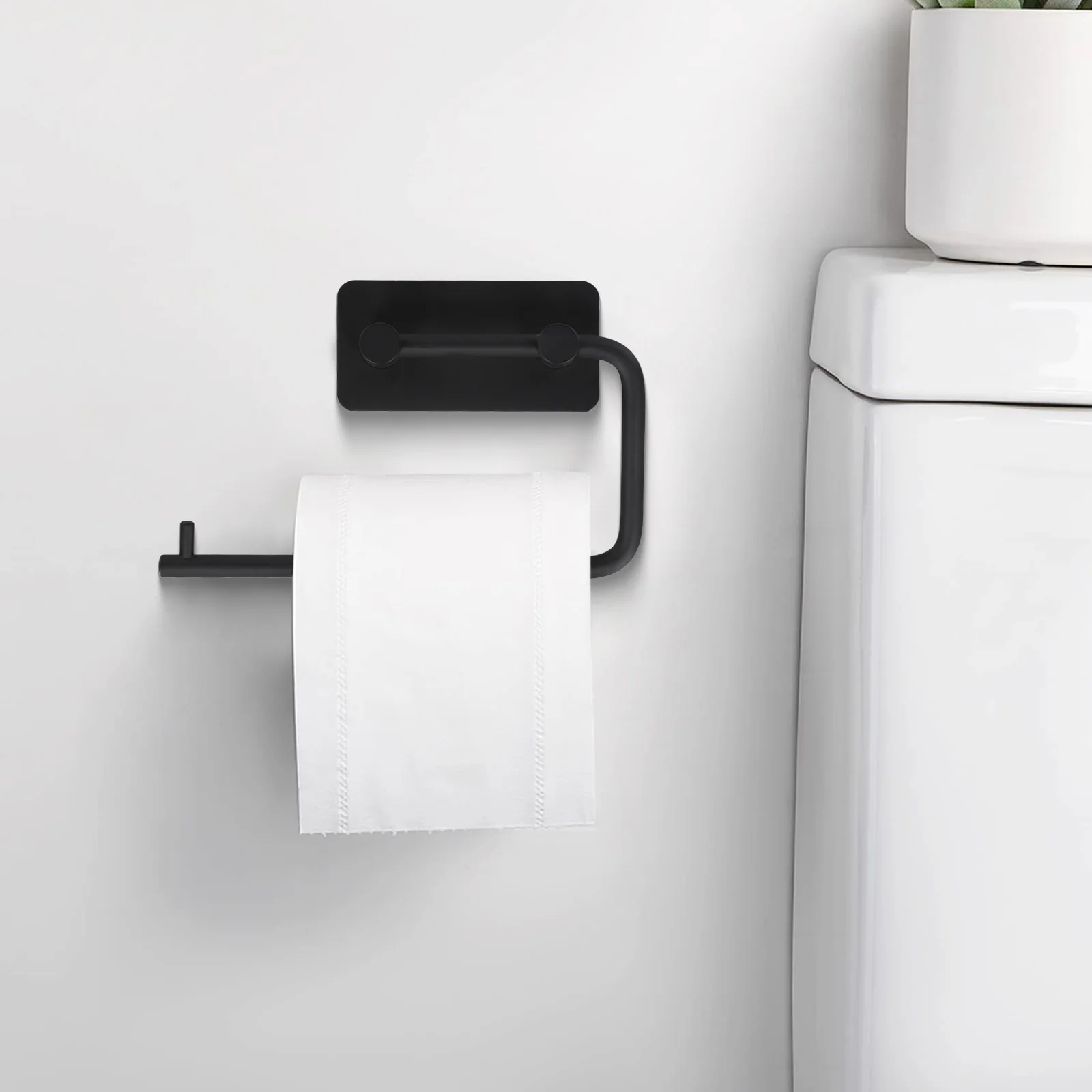 Towel Rack For Smooth Surfaces Stainless Steel Roll Rack Wall Mount Towel Rack Moisture Resistance Space-saving Design