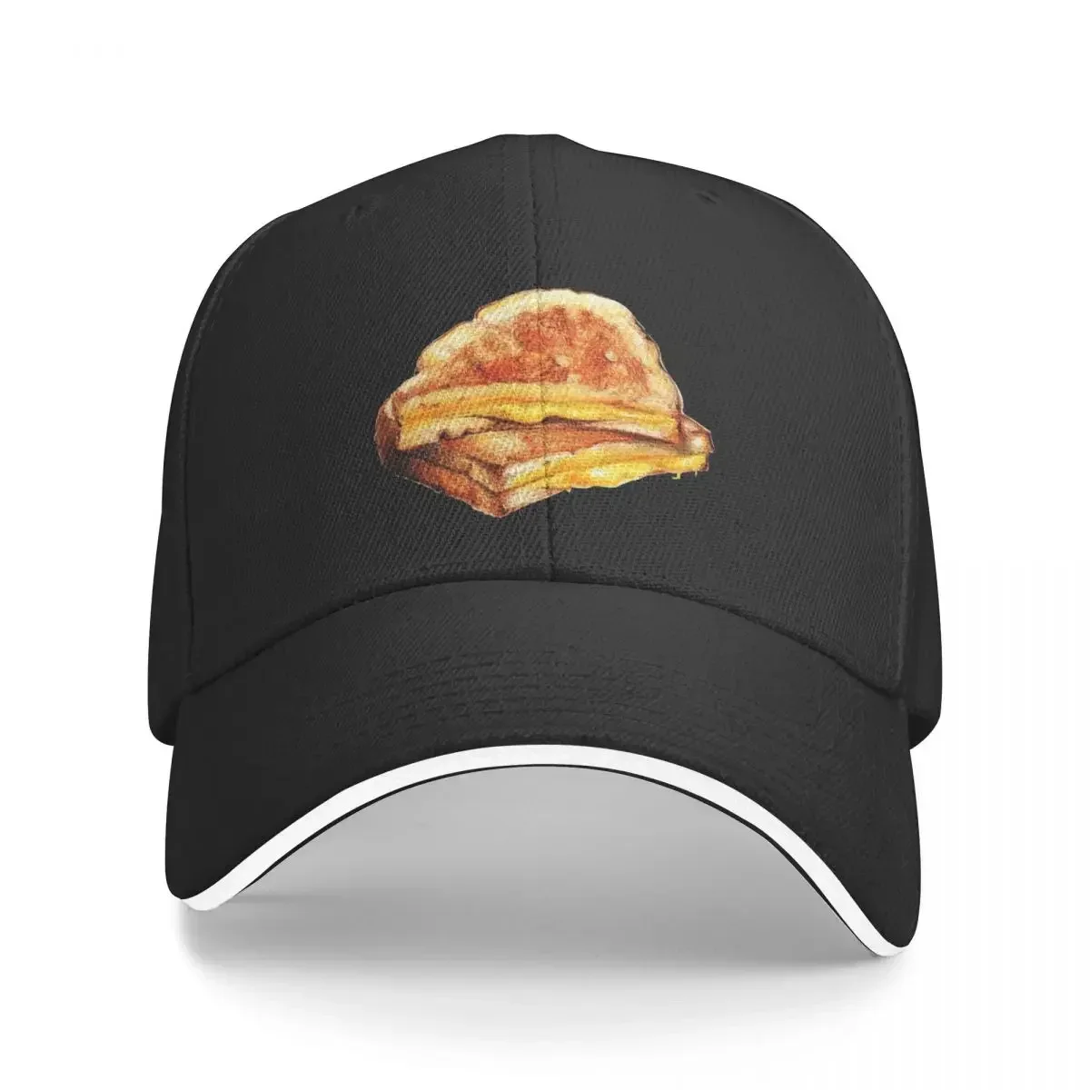 Grilled Cheese Sandwich Baseball Cap custom caps fashionable Male Women's