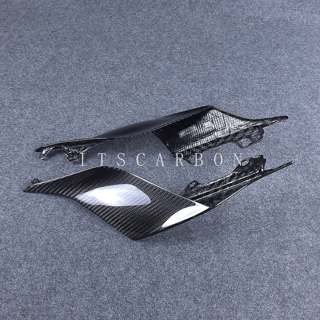 For YAMAHA R6 2017 2018 2019 2020 2021 Real 100% Carbon Fiber Motorcycle Accessories Rear Tail Fairing Cowls Kits Side Panels
