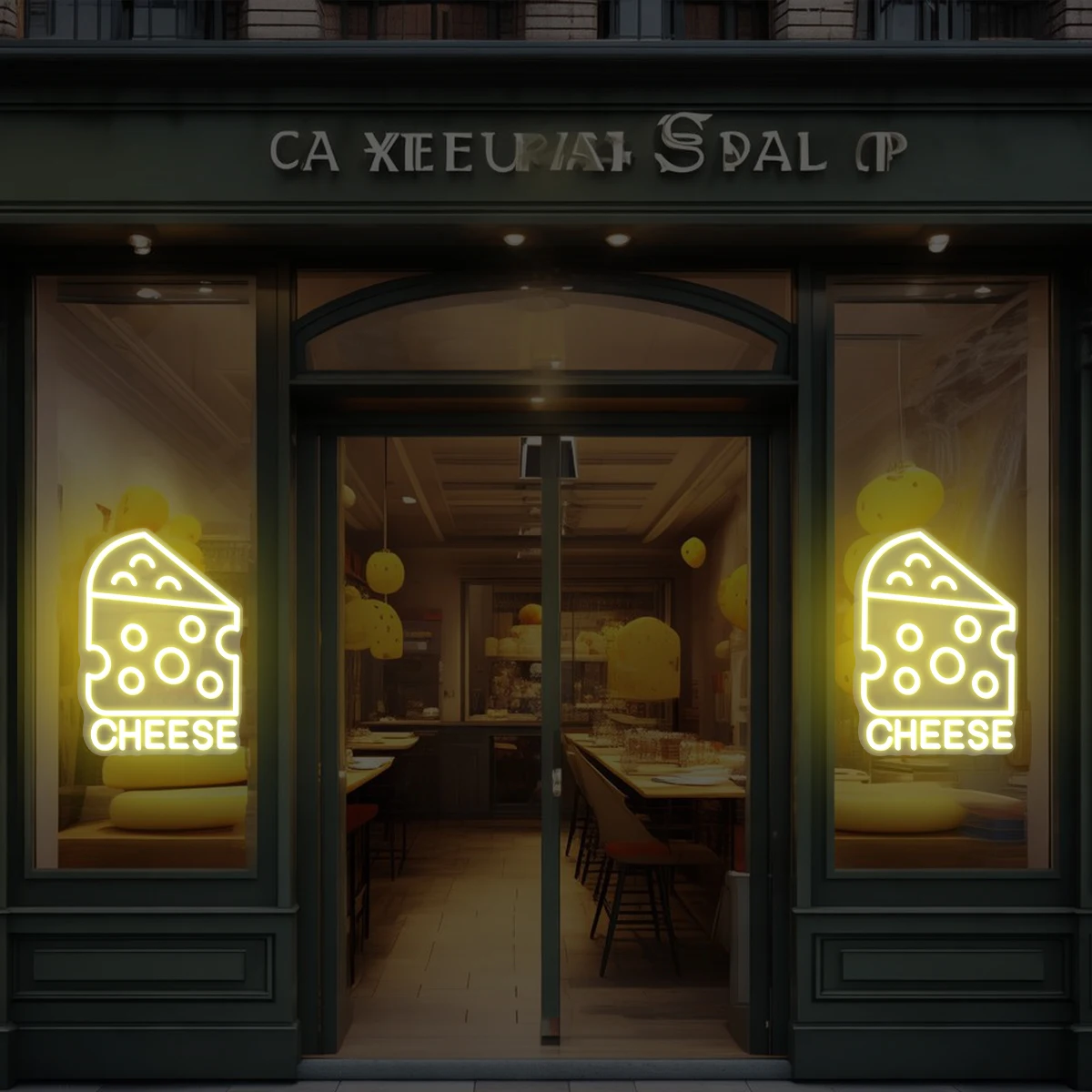 Käse Neon Zeichen Kuchen LED Neon Licht für Wand Küche Dekor für Schlafzimmer Dessert Shop Neon Lampe Schlafzimmer Wohnzimmer Dekoration