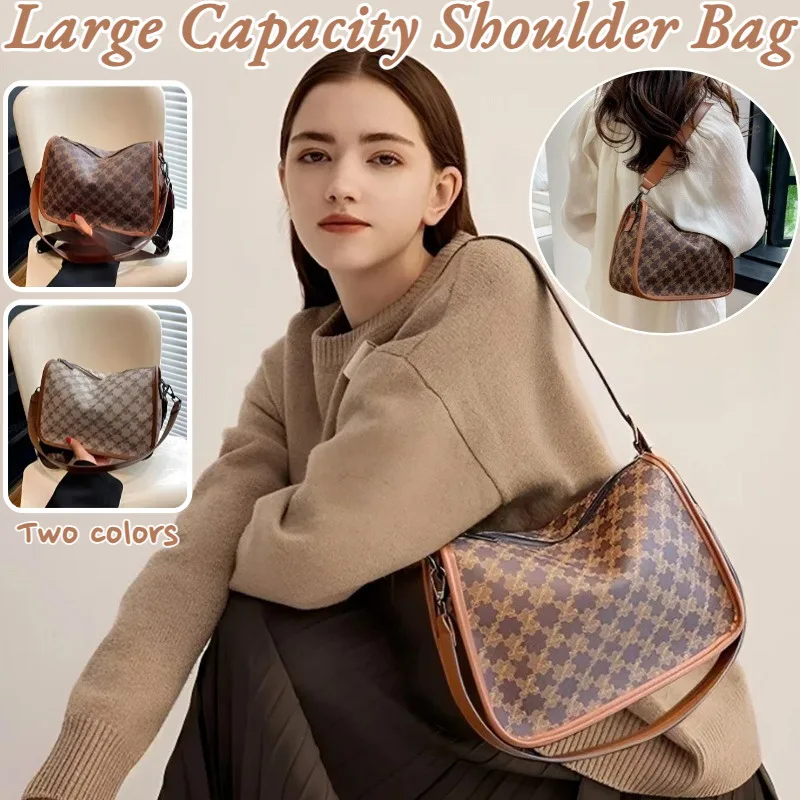 

Explosive pea bag commuter foreign style crossbody bag 2024 new versatile fashion trend shoulder bag large capacity