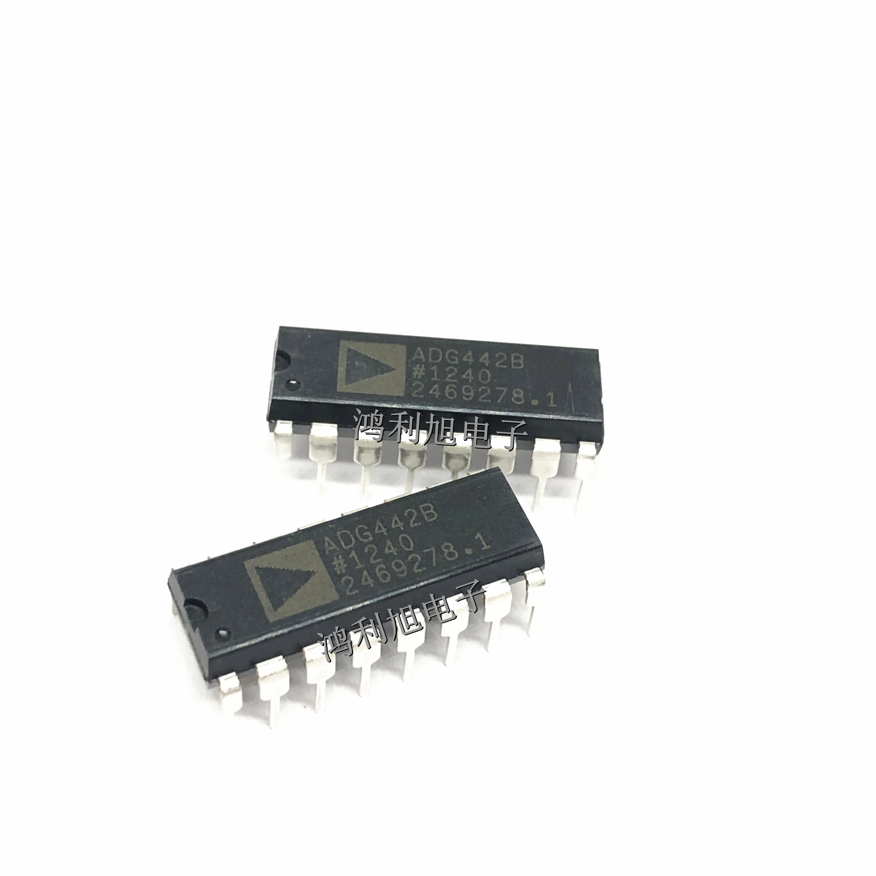 1PCS/Lot ADG442BNZ MARKING:ADG442B Analog Switch Quad SPST 16-Pin PDIP N Tube